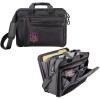 Greekgear Delta Phi Epsilon Crest – Shield Briefcase Attache Black(Black)