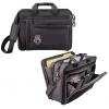 Greekgear Delta Tau Delta Crest – Shield Briefcase Attache Black(Black)