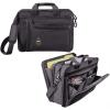 Greekgear Kappa Alpha Theta Crest – Shield Briefcase Attache Black(Black)