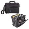Greekgear Kappa Kappa Gamma Crest – Shield Briefcase Attache Black(Black)