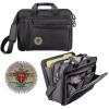Greekgear Pi Kappa Alpha Crest – Shield Briefcase Attache Black(Black)