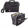 Greekgear Sigma Alpha Epsilon Crest – Shield Briefcase Attache Black(Black)