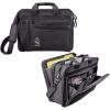 Greekgear Sigma Nu Crest – Shield Briefcase Attache Black(Black)