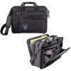 Greekgear Sigma Tau Gamma Crest – Shield Briefcase Attache Black(Black)