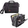 Greekgear Tau Kappa Epsilon Crest – Shield Briefcase Attache Black(Black)