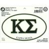 Kappa Sigma Euro Decal Oval Sticker