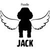 Personalized in Memory of Poodle Dog Decal Sticker(4″ Wide)