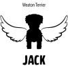 Personalized in Memory of Weaton Terrier Dog Decal Sticker(4″ Wide)