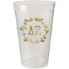 Delta Zeta Greek Wreath Giant Plastic Cup Set of 4