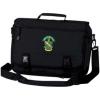 FarmHouse Crest Greek Expandable Briefcase Green(Green)