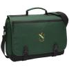 FarmHouse Fraternity Messenger Briefcase Forest Green(Forest Green)