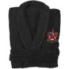Greekgear Alpha Chi Rho Crest – Shield Bathrobe Black(Black)