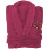 Greekgear Alpha Chi Rho Crest – Shield Bathrobe Black(Light Pink)