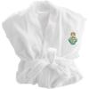Greekgear Alpha Sigma Tau Patch Bathrobe White(White)