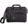 Greekgear Delta Delta Delta Crest – Shield Briefcase Attache Black(Black)