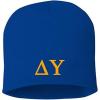 Greekgear Delta Upsilon DU 8 Inch Beanie Royal Blue