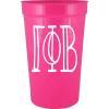 Greekgear Gamma Phi Beta Carson Stadium 22 Oz. Cup (Pack of 4) Pink