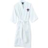 Greekgear Gamma Sigma Sigma Patch Bathrobe White