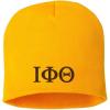 Greekgear Iota Phi Theta 8 Inch Beanie Gold