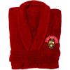 Greekgear Phi Kappa Tau Bathrobe Red(Red)