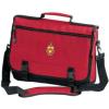 Greekgear Phi Kappa Tau Emblem Briefcase Red(Red)
