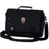 Greekgear Phi Sigma Kappa Emblem Briefcase Black(Black)
