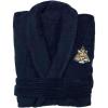 Greekgear Phi Sigma Sigma Bathrobe Navy Blue