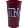 Greekgear Pi Beta Phi Carson Stadium 22 Oz. Cup (Pack of 4) Maroon