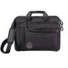 Greekgear Sigma Alpha Epsilon Crest – Shield Briefcase Attache Black(Black)