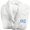 Greekgear Theta Xi Fraternity Lettered Bathrobe White(White)