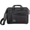 Greekgear Zeta Beta Tau Crest – Shield Briefcase Attache Black(Black)