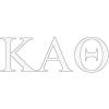 Kappa Alpha Theta Greek Letter Window Sticker Decal