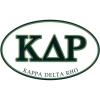 Kappa Delta Rho Euro Decal Oval Sticker