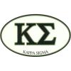 Kappa Sigma Euro Decal Oval Sticker