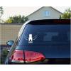 Personalized in Memory of Husky Dog Decal Sticker(4″ Wide)