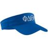 Phi Delta Theta Greek Letter Visor(Royal Blue W/White Thread Color)