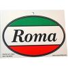 Roma Oval Decal Sticker