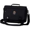 Sigma Pi Emblem Briefcase Black(Black)