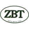 Zeta Beta Tau ZBT Euro Decal Oval Sticker