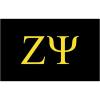 Zeta Psi Flag Decal Sticker