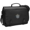 Zeta Tau Alpha ZTA Emblem Briefcase Black(Black)