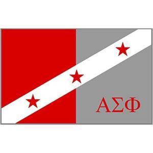Alpha Sigma Phi Flag Decal Sticker