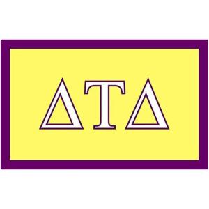 Delta Tau Delta DTD Flag Decal Sticker