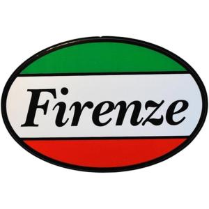 Firenze Oval Decal Sticker