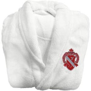 Greekgear Alpha Phi Bathrobe(White)