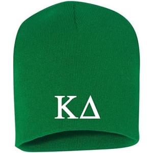 Greekgear Kappa Delta 8 Inch Beanie Kelly Green