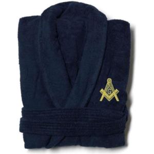 Greekgear Masonic Bathrobe Blue(Blue)