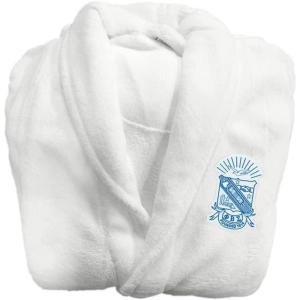 Greekgear Phi Beta Sigma Bathrobe(4. White)