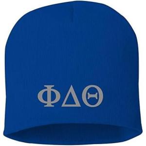 Greekgear Phi Delta Theta 8 Inch Beanie Royal Blue