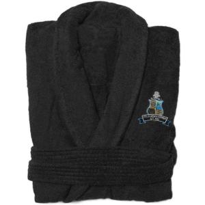 Greekgear Phi Kappa Sigma Crest – Shield Bathrobe Black(Black)